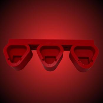 3 Fach Akku Wandhalterung für Milwaukee 12V